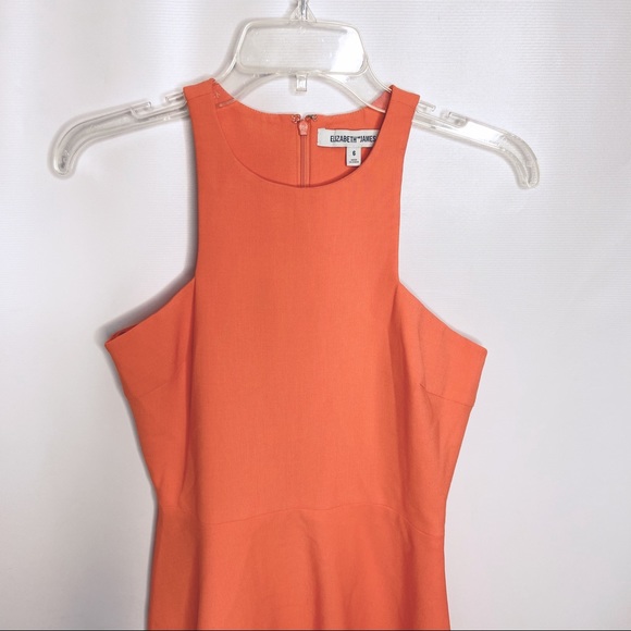 Elizabeth and James Coral Sleeveless Dress - Picture 8 of 8
